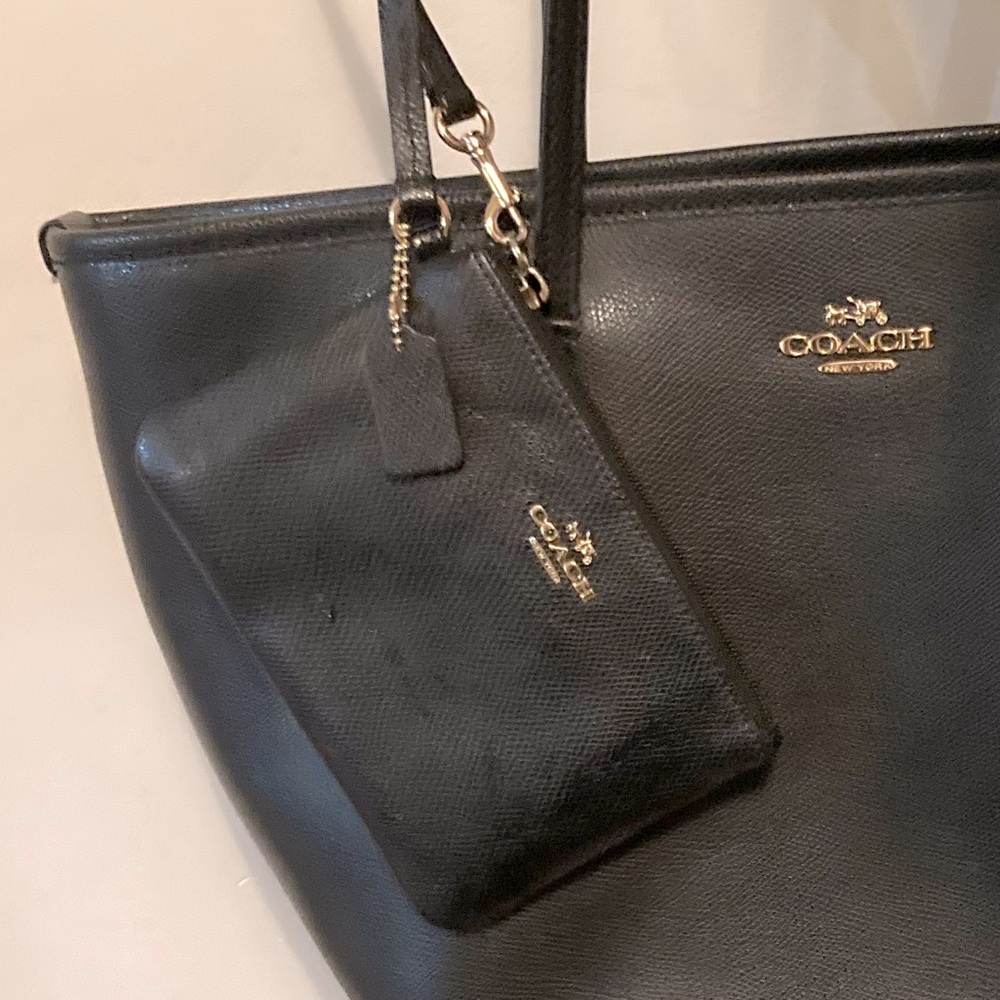 Vintage coach wristlet wallet